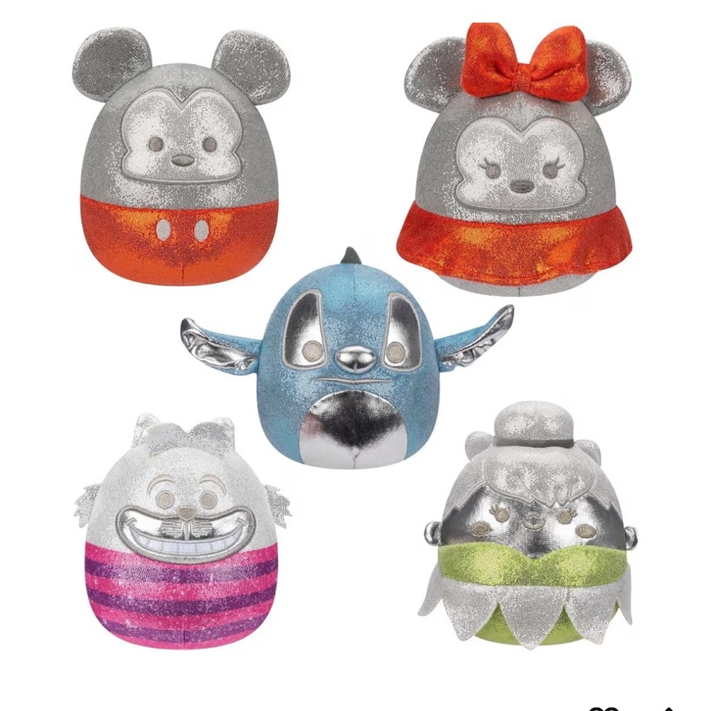 Squishmallows Original Disney 100 5-Inch 5-Pack Plush Box 🆕🆕🆕 - Picture 2 of 11